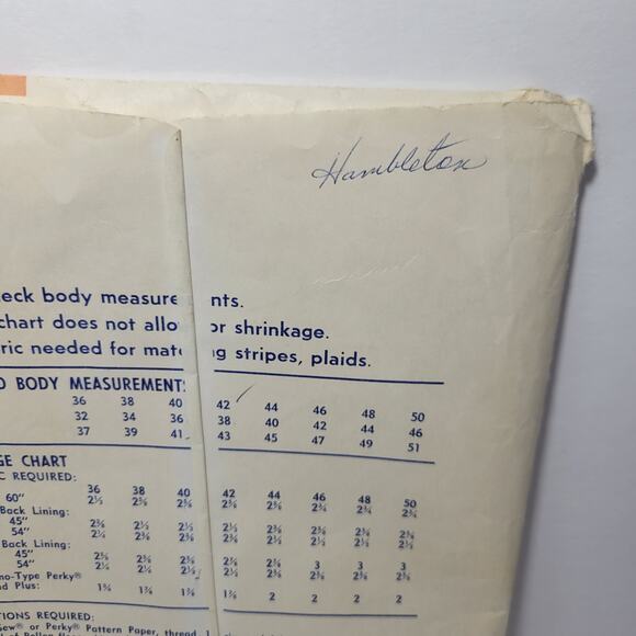 Vintage STRETCH & SEW Pattern 1770 Men's CLASSIC JACKET Size 36-50 uncut - Picture 7 of 7